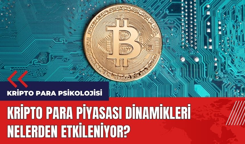 Kripto para psikolojisi! Kripto para piyasası dinamikleri nelerden etkileniyor?