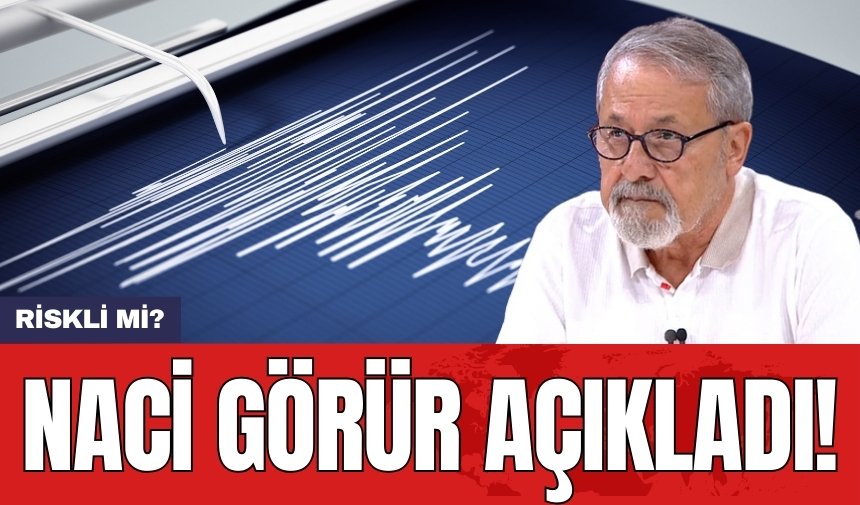 Naci Görür açıkladı! Riskli mi?