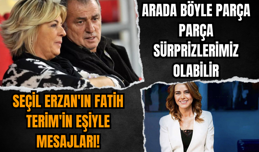 Seçil Erzan'ın Fatih Terim'in eşiyle mesajları ortaya çıktı! Parça parça sürprizler...