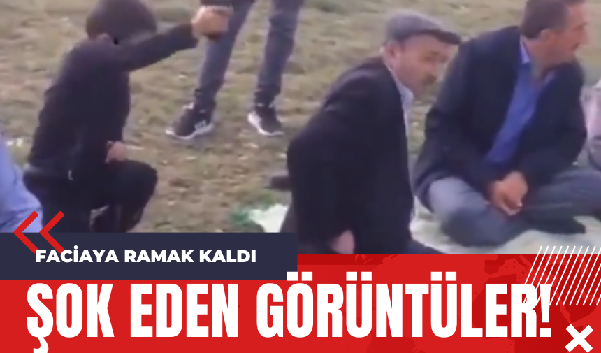 Şok Eden Görüntüler! Faciaya Ramak Kaldı