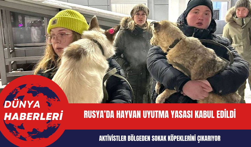 Rusya’da hayvan uyutma yasası kabul edildi