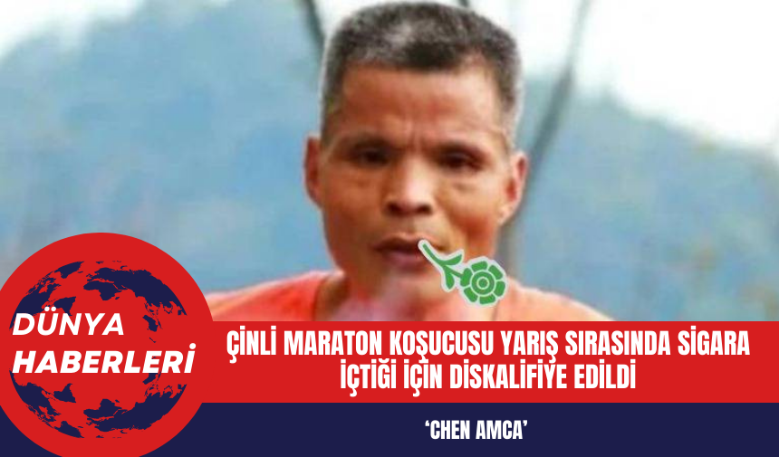 Çinli Maraton Koşucusu Yarış Sırasında Sigara İçtiği İçin Diskalifiye Edildi