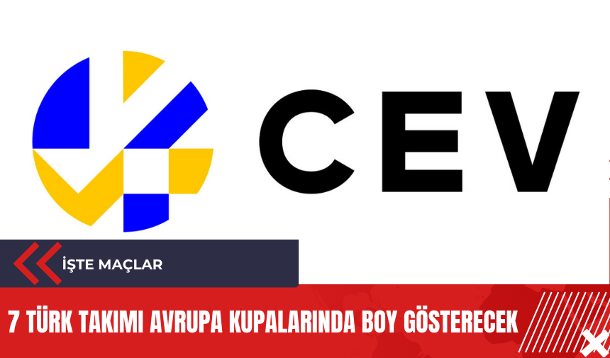 7 Türk takımı Avrupa Kupalarında boy gösterecek