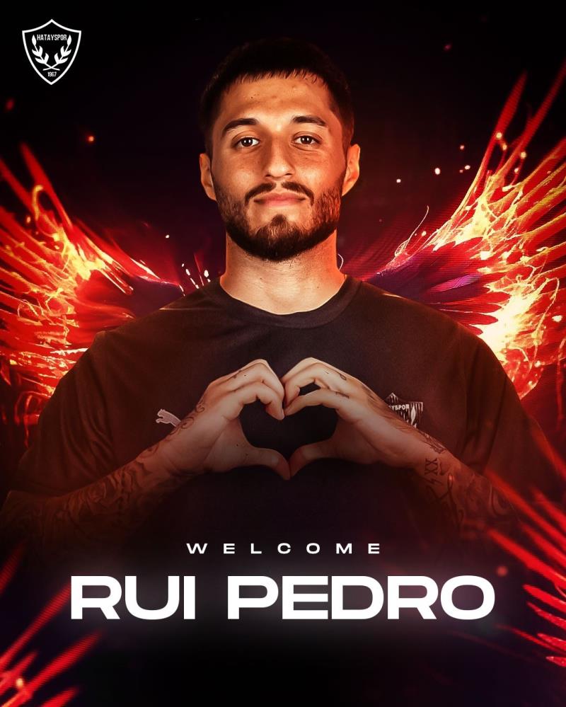 Hatayspor Rui Pedro'yu kadrosunu kattı