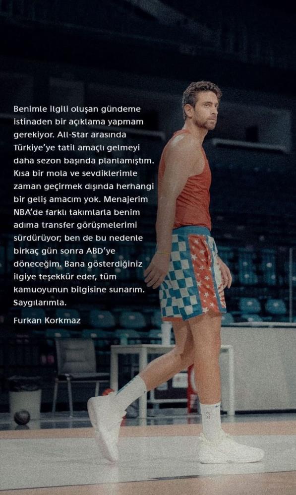 Furkan Korkmaz'tan net açıklama: 'Türkiye'ye dönüş yok ABD'ye geri dönüyorum'