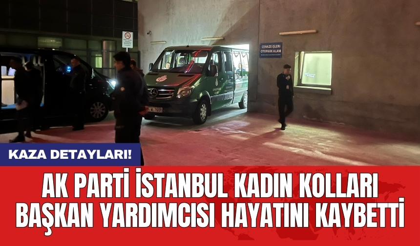 AK Parti İstanbul Kadın Kolları Başkan Yardımcısı hayatını kaybetti