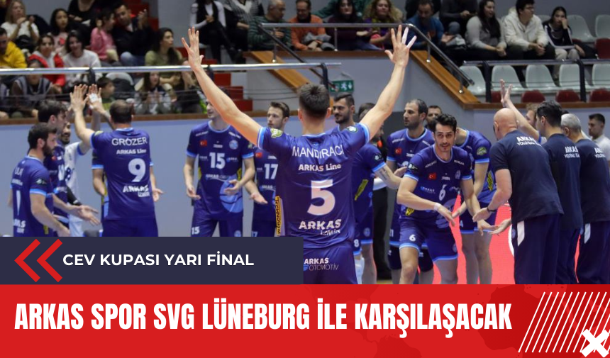 Arkas Spor SVG Lüneburg ile karşılaşacak