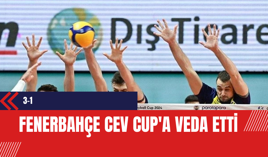 Fenerbahçe CEV Cup'a veda etti