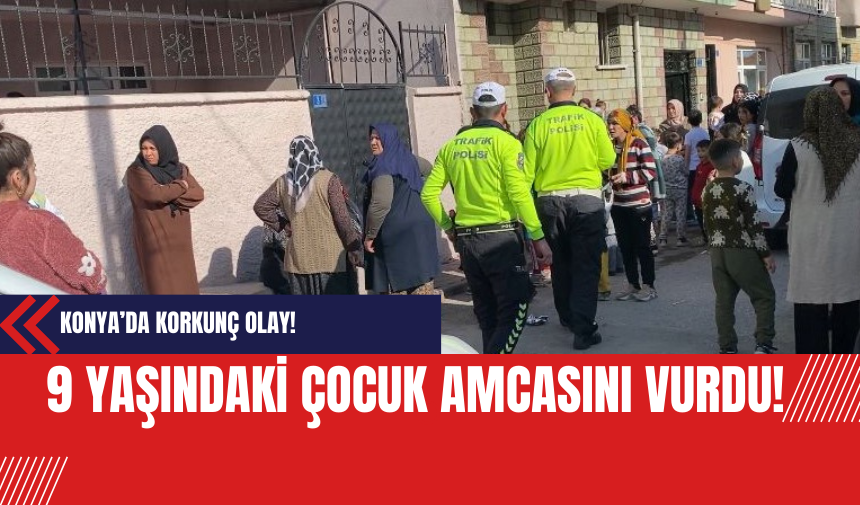 9 Yaşındaki Çocuk Amcasını Vurdu!