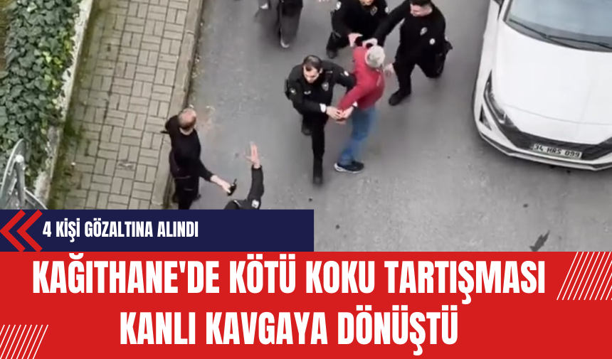 Kağıthane'de Kötü Koku Tartışması Kanlı Kavgaya Dönüştü