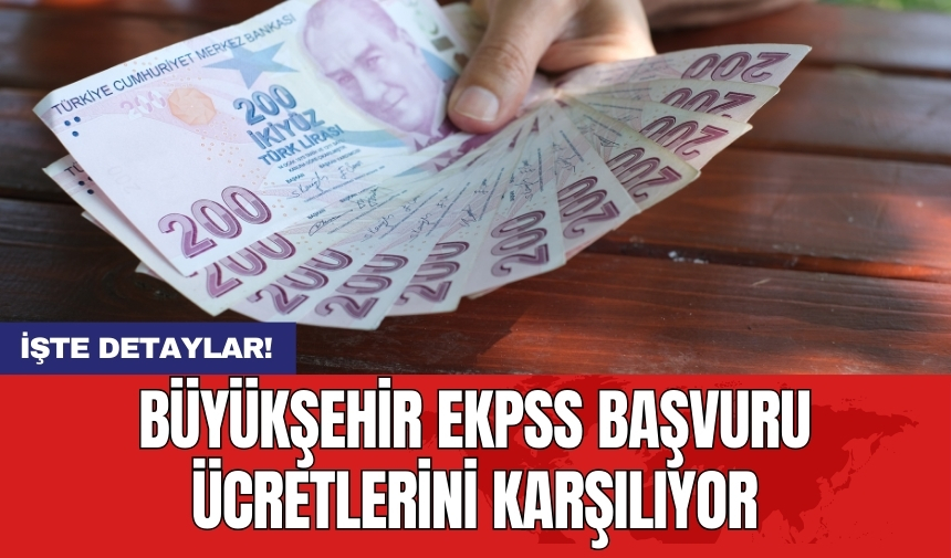 Büyükşehir EKPSS başvuru ücretlerini Karşılıyor