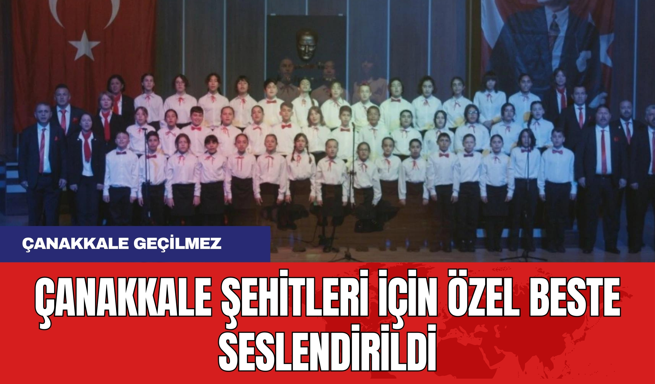 Çanakkale Şehitleri için Özel Beste Seslendirildi