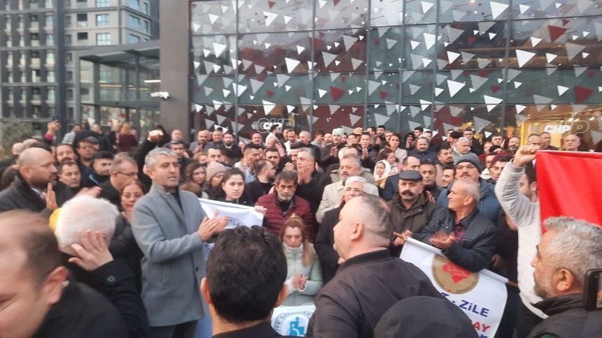 Chp İstanbul'da Avcılar Protestosu! 