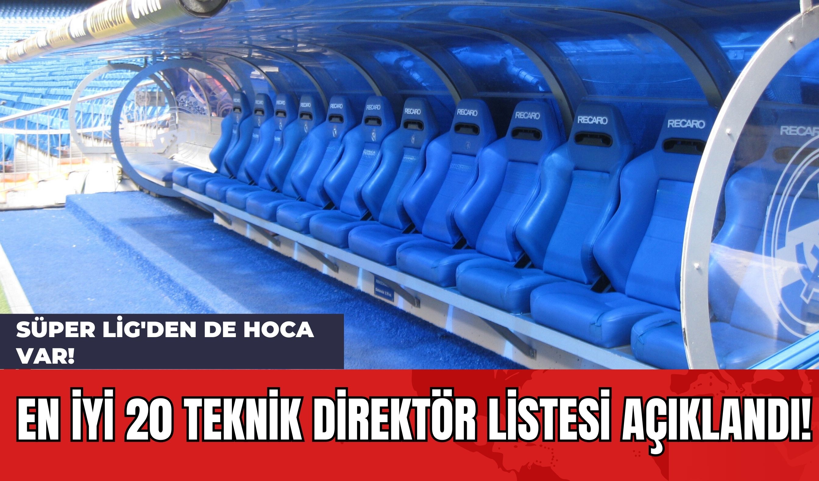 En İyi 20 Teknik Direktör Listesi Açıklandı! Süper Lig'den de Hoca Var!