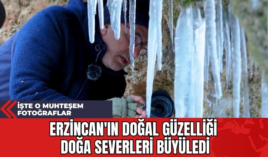 Erzincan'ın Doğal Güzelliği Doğa Severleri Büyüledi