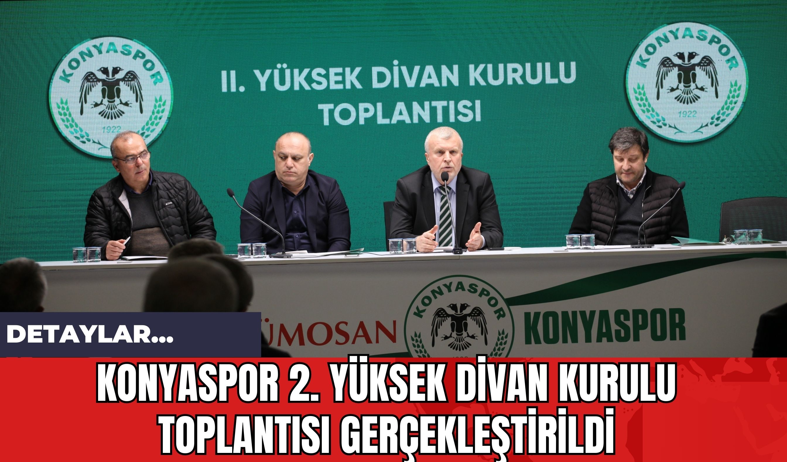 Konyaspor 2. Yüksek Divan Kurulu Toplantısı Gerçekleştirildi