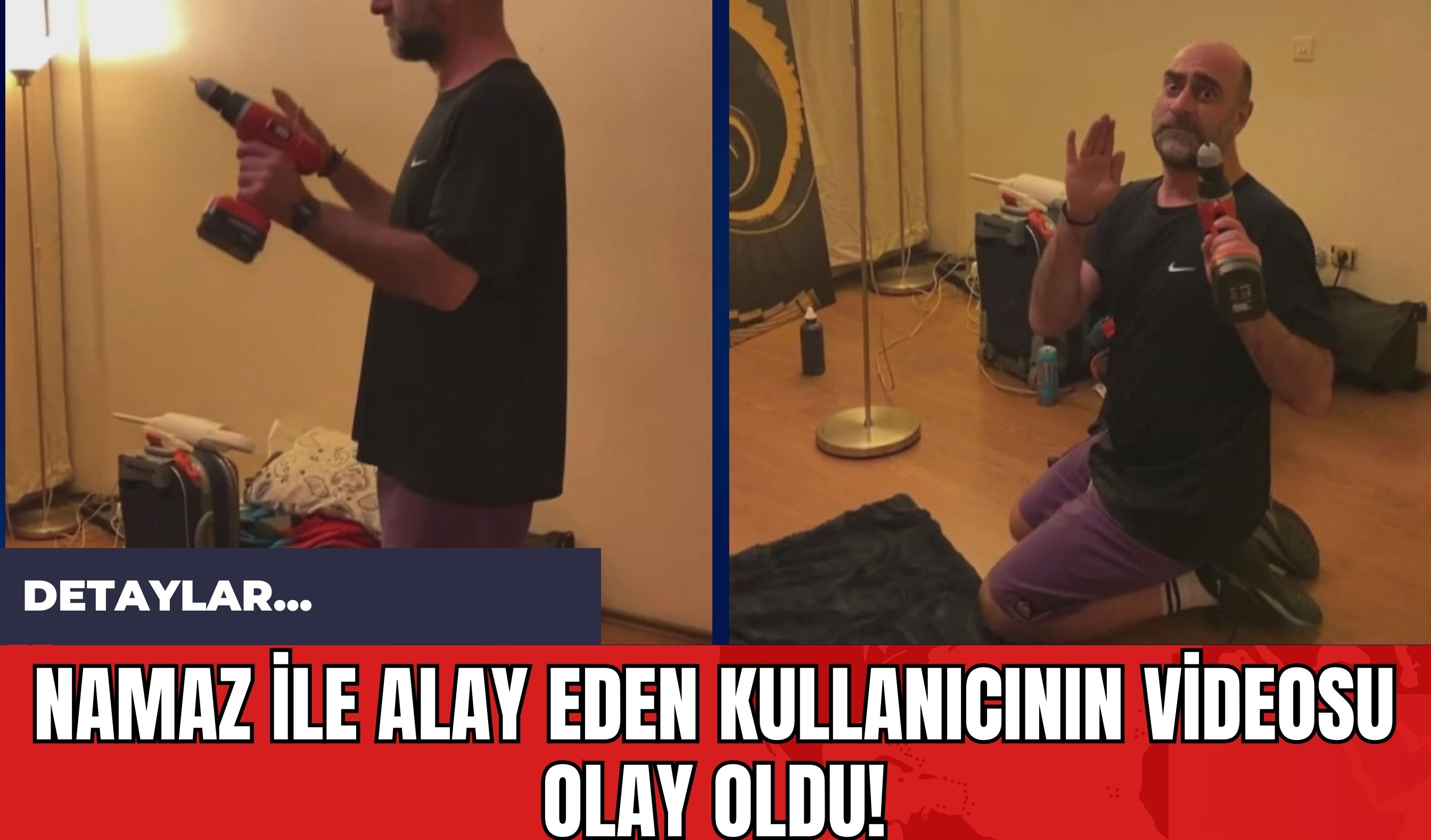 Namaz İle Alay Eden Kullanıcının Videosu Olay Oldu!