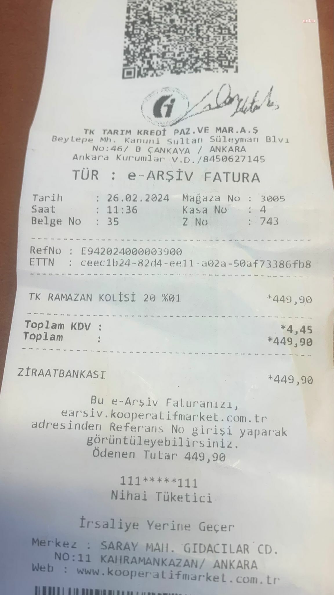 Ramazan Kolisi 449 Liradan Satılıyor İçinde Temel Gıda Yok! (1)