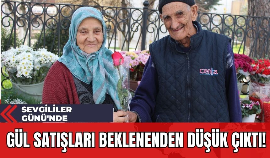 Sevgililer Günü'nde Gül Satışları Beklenenden Düşük Çıktı