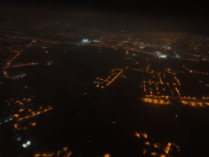 Hatay'ın Karanlığa Gömülen Bölgeleri Dronla Kaydedildi 