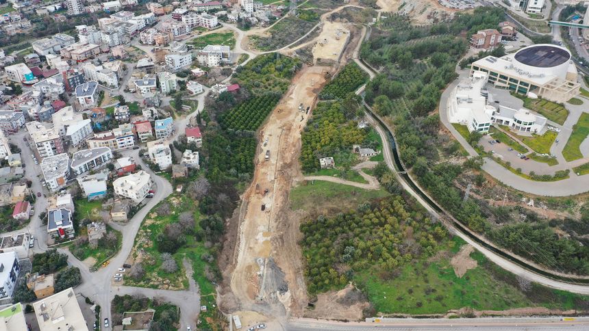 Mersin'de 3. Çevre Yolu Üniversite Caddesine Bağlanıyor 