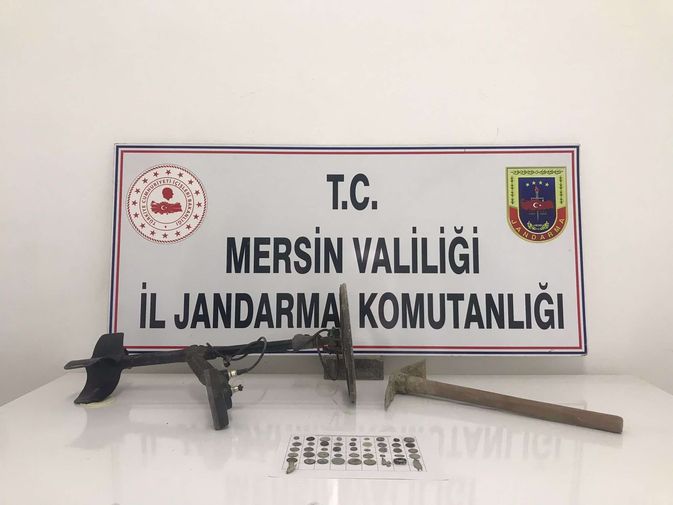 Mersin'de Bizans Ve Roma Dönemlerine Ait Eserler Ele Geçirildi 