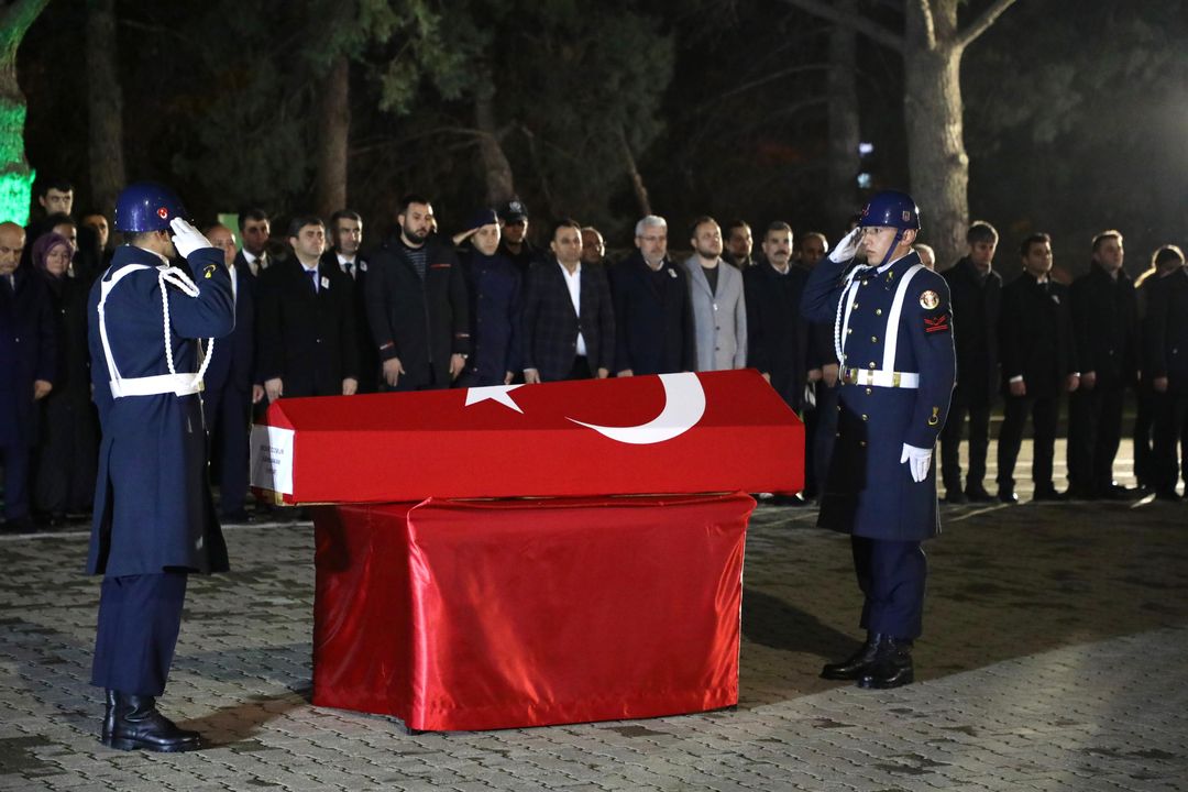 Ölü Bulunan Kaymakam Için Tören Düzenlendi