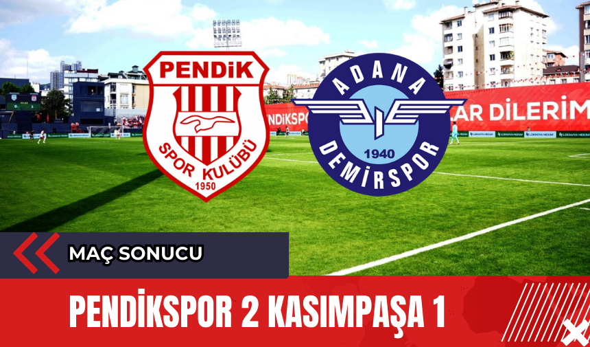 Pendikspor 2 Adana Demirspor 1 Maç Sonucu