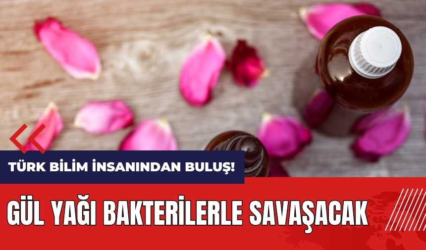 Türk bilim insanından önemli buluş! Gül yağı bakterilerle savaşacak