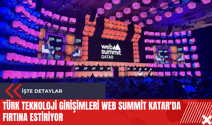 Türk teknoloji girişimleri Web Summit Katar'da fırtına estiriyor