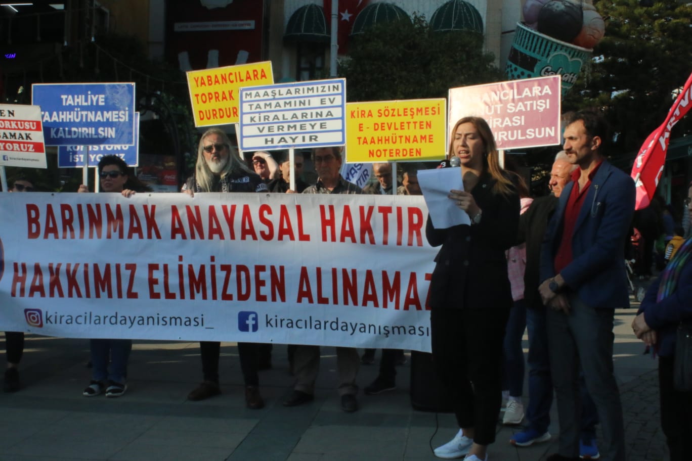 'BOYUN EĞMEDEN HAKKIMIZI ALACAĞIZ'