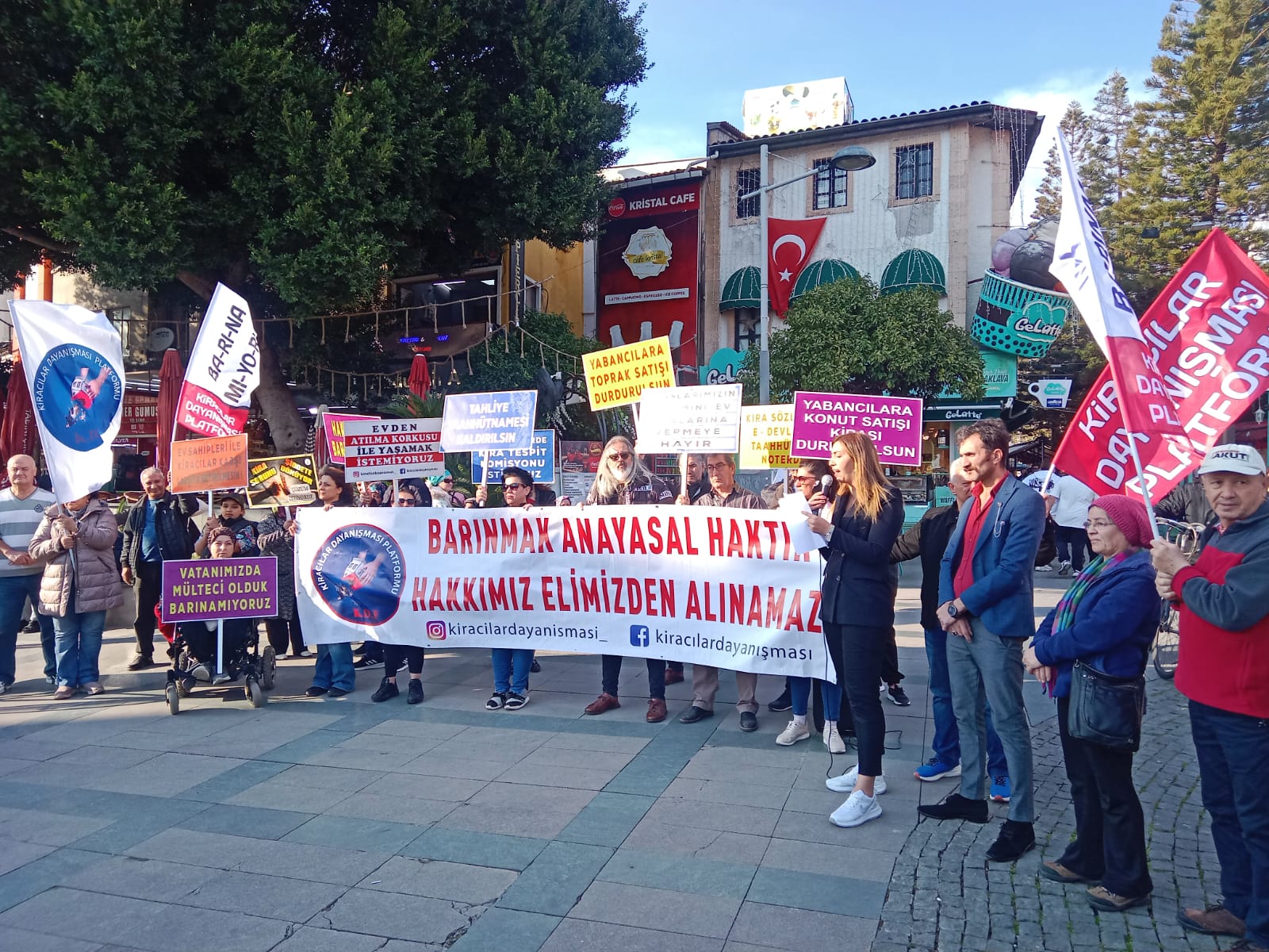 'BOYUN EĞMEDEN HAKKIMIZI ALACAĞIZ'