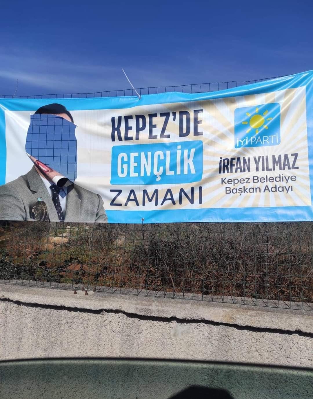 İYİ Parti Kepez adayına çirkin saldırı!