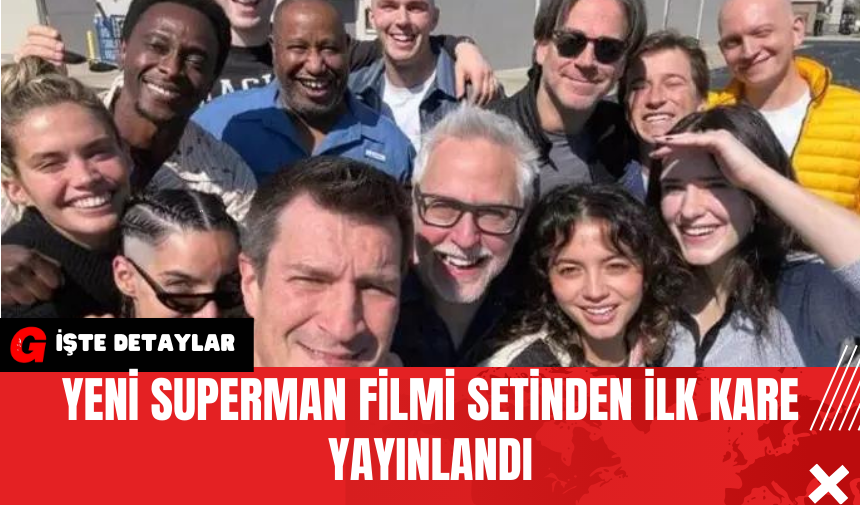 Yeni Superman Filmi Setinden İlk Kare Yayınlandı