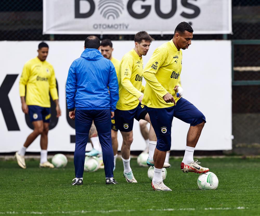 Fenerbahçe Union Saint-Gilloise maçı hazırlıklarına başladı