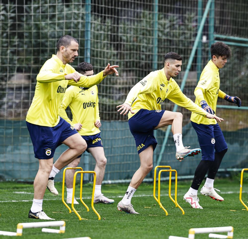 Fenerbahçe Union Saint-Gilloise maçı hazırlıklarına başladı