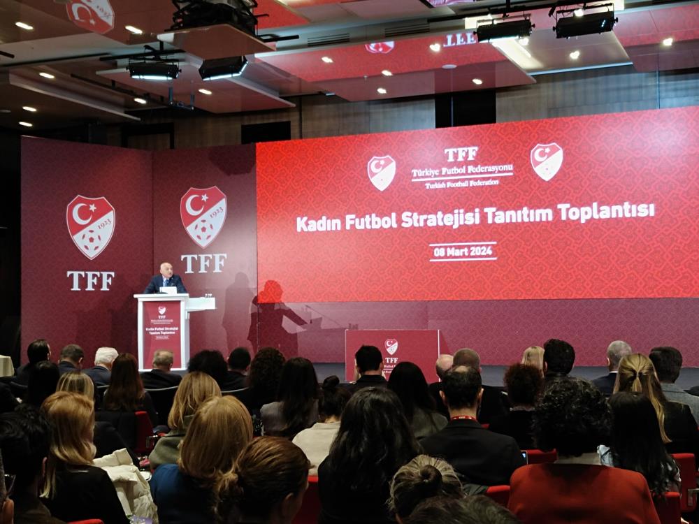 Türkiye Futbol Federasyonu Kadın Futbol Stratejik Planı'nı açıkladı