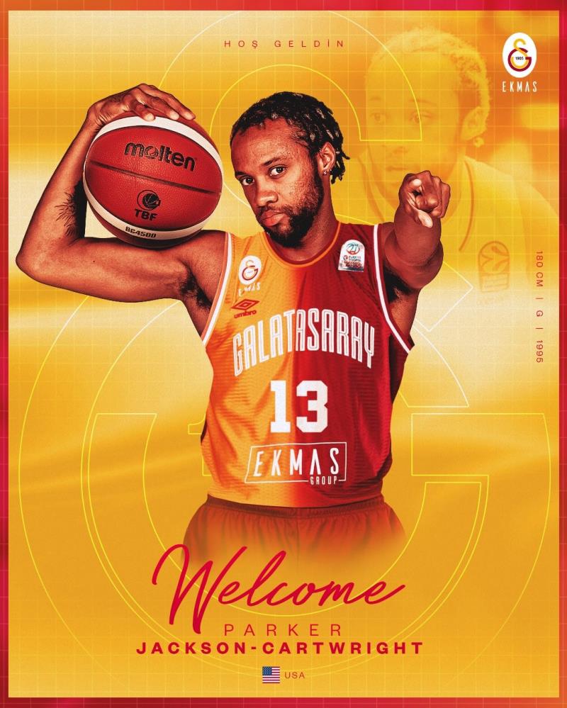 Galatasaray Parker Jackson-Cartwright'i kadrosuna kattı