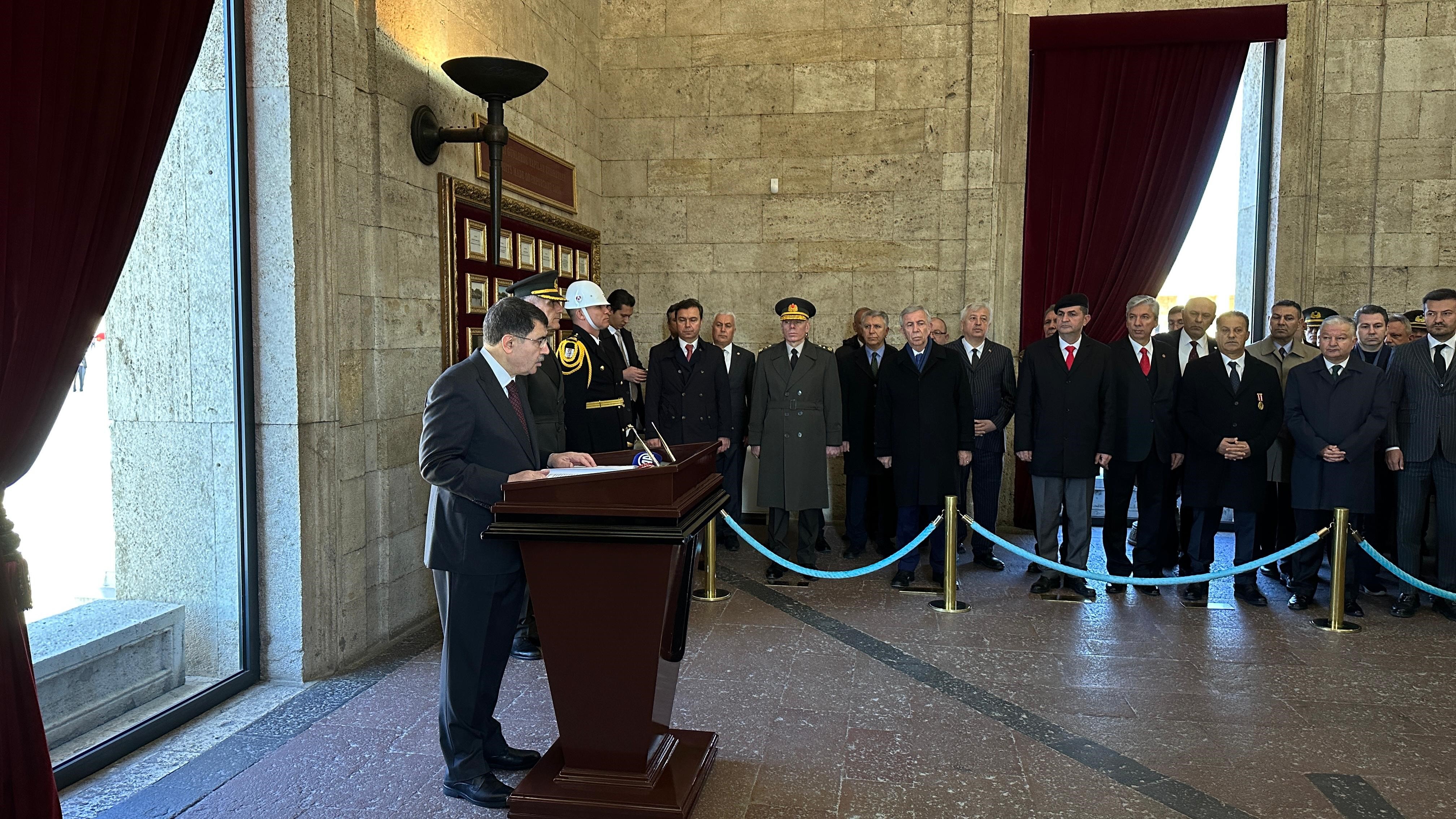 18 Mart Şehitleri Anma ve Çanakkale Zaferi Töreni'ni Anıtkabir'de gerçekleştirdi