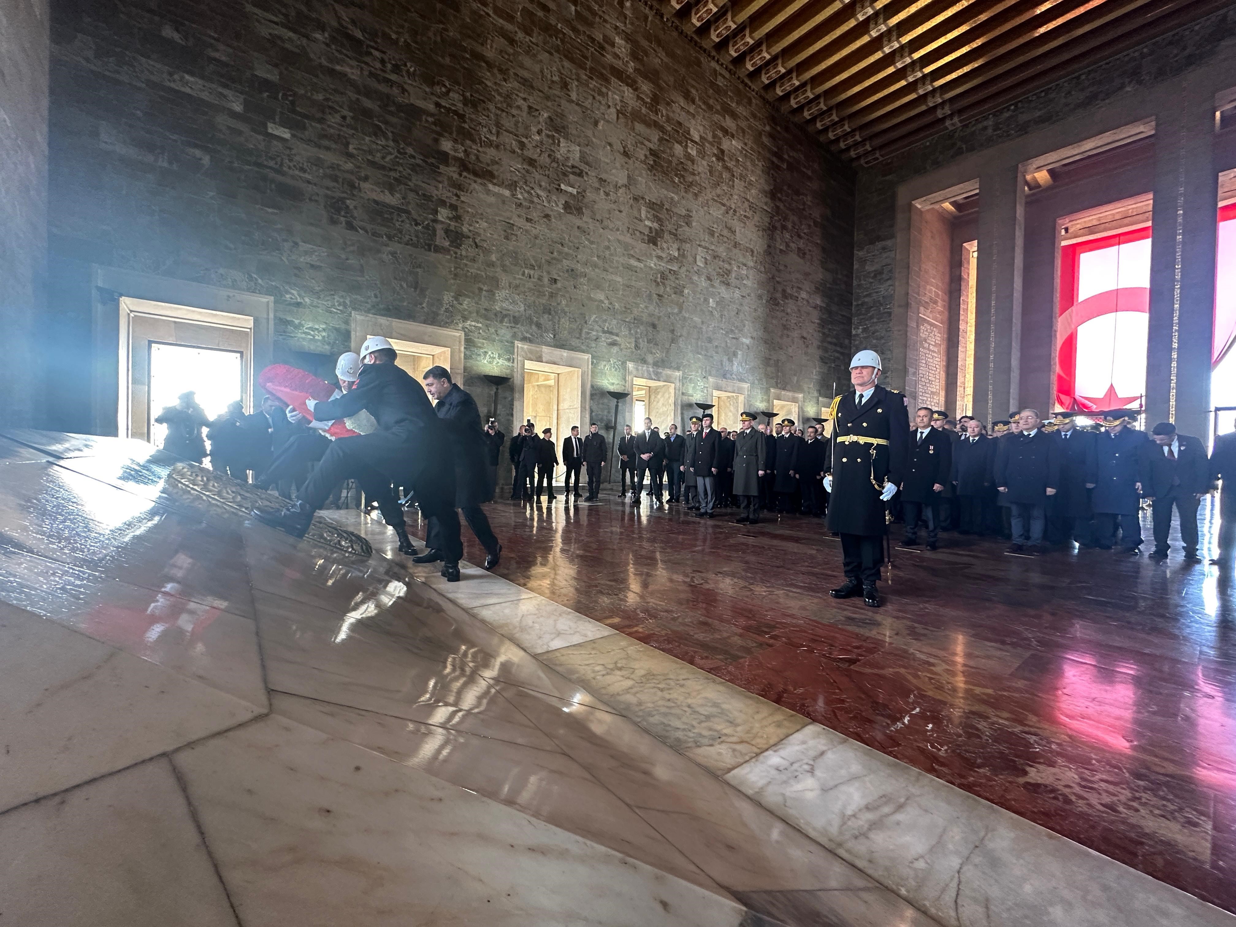 18 Mart Şehitleri Anma ve Çanakkale Zaferi Töreni'ni Anıtkabir'de gerçekleştirdi