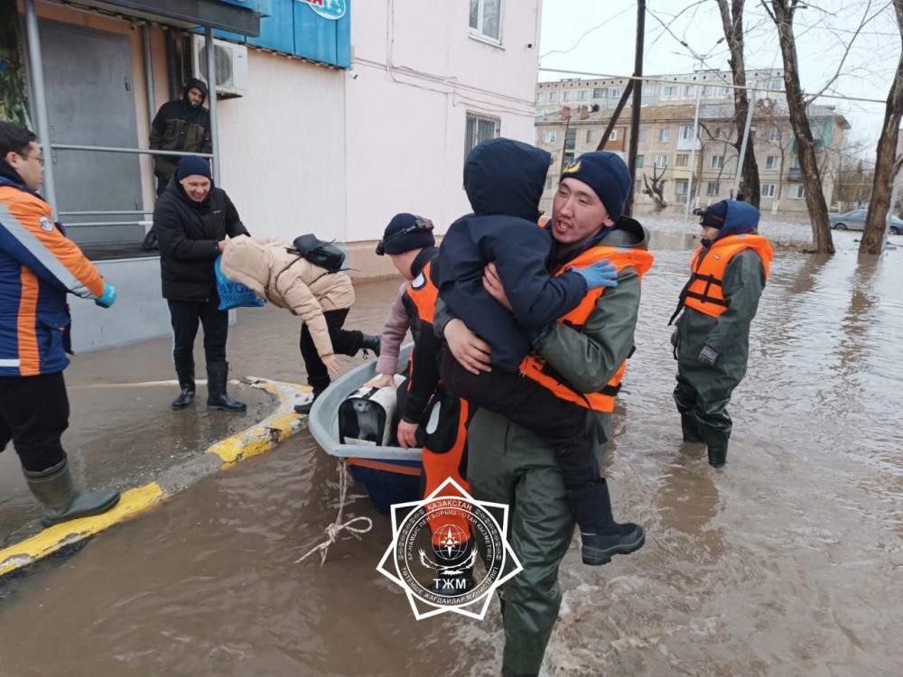 Kazakistan'da sel felaketi: Binlerce kişi tahliye edildi