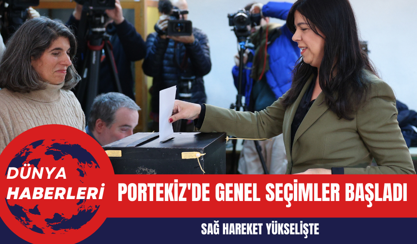 Portekiz'de Genel Seçimler Başladı