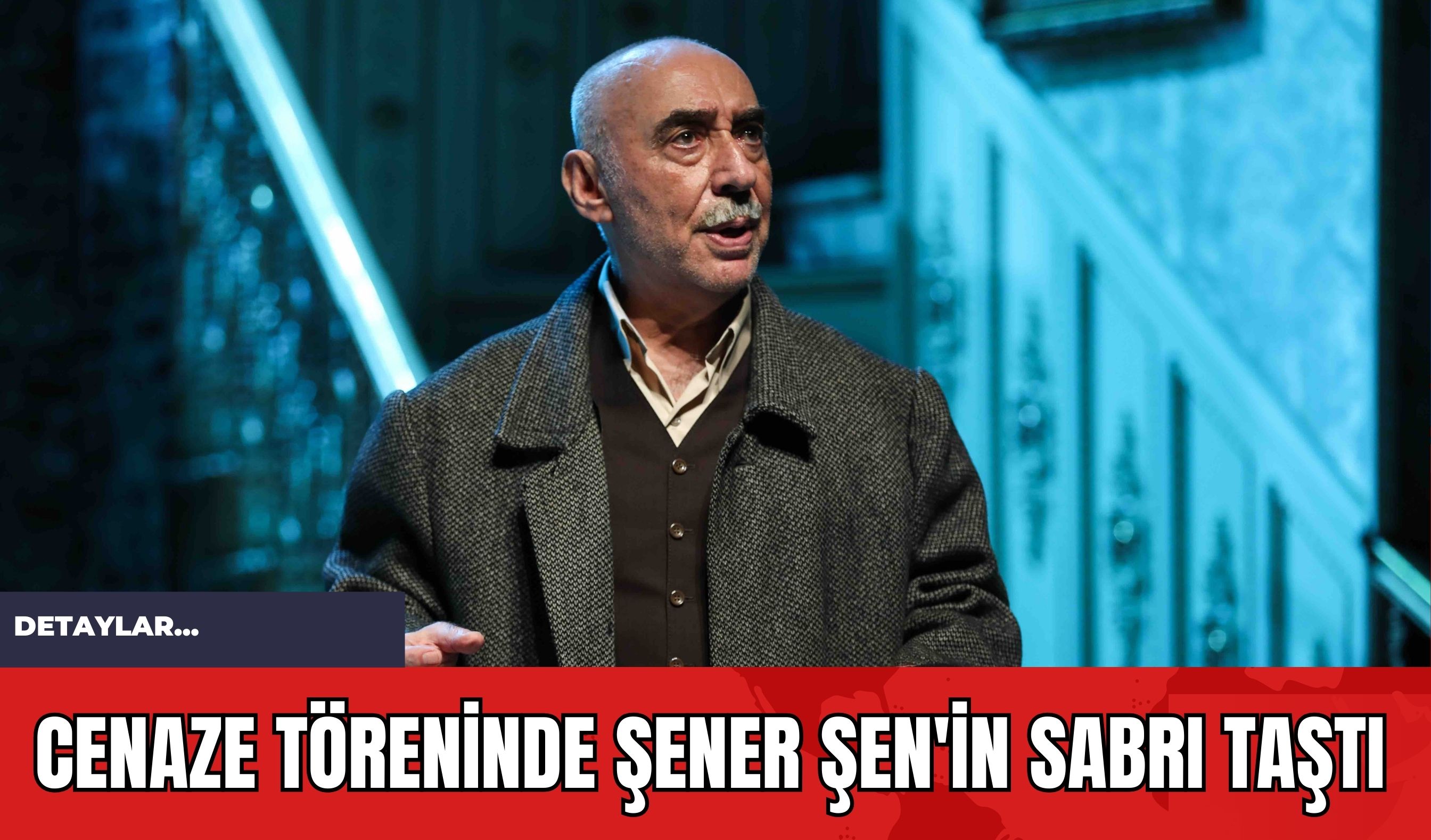 Cenaze Töreninde Şener Şen'in Sabrı Taştı