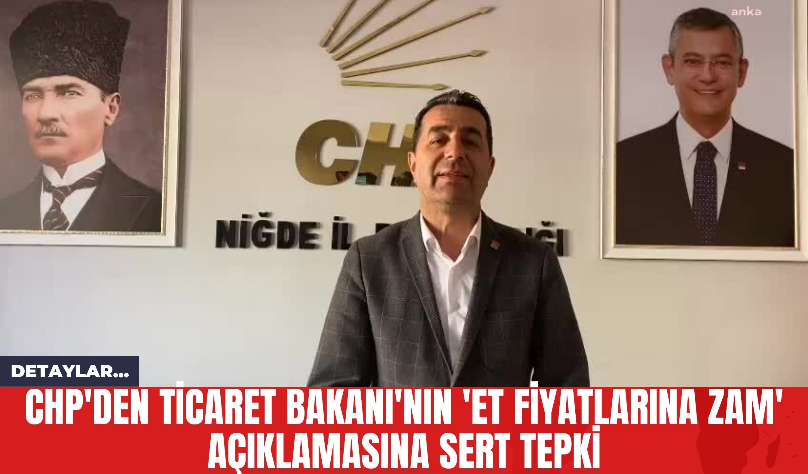 CHP'den Ticaret Bakanı'nın 'Et Fiyatlarına Zam' Açıklamasına Sert Tepki