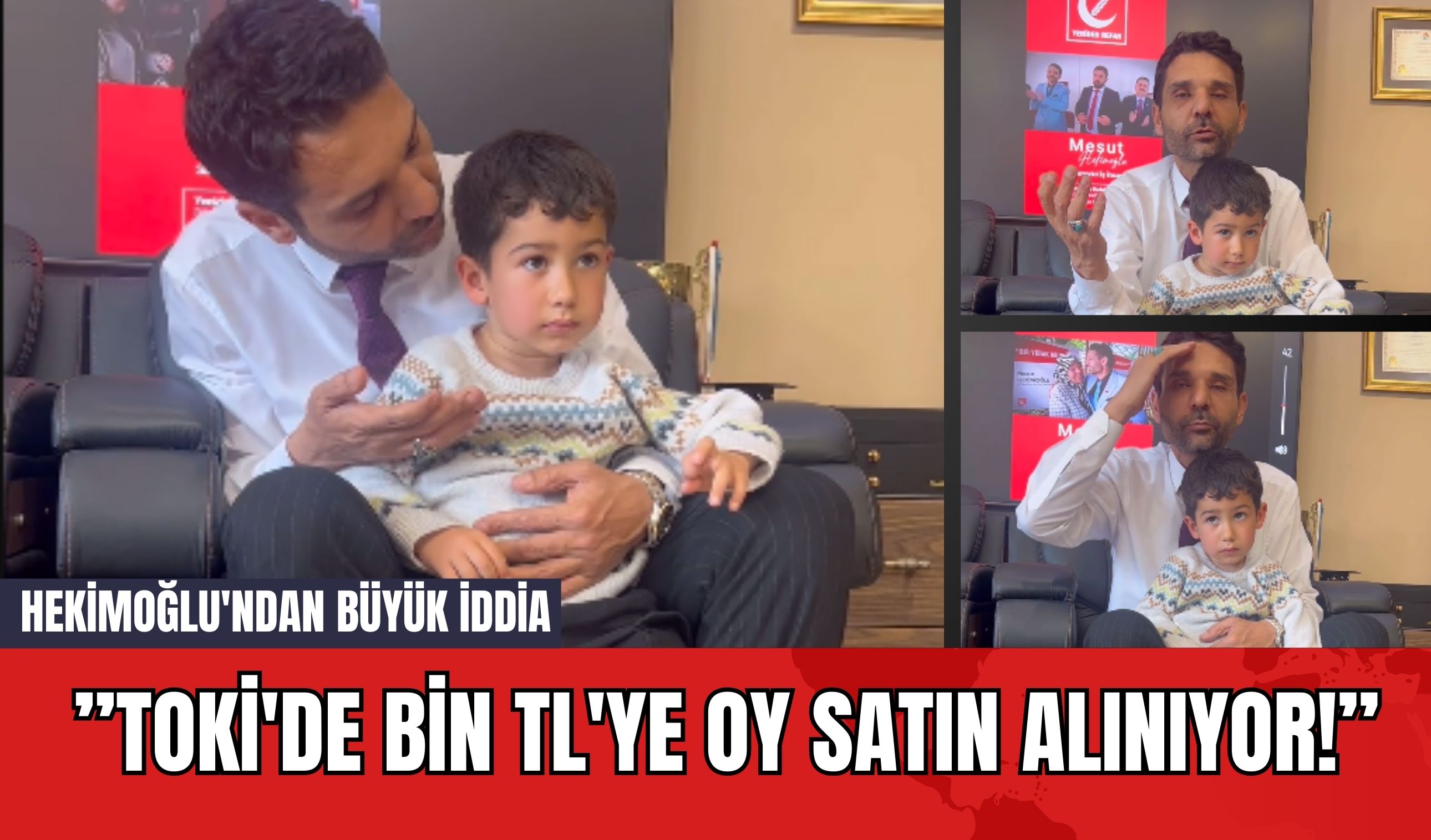 Hekimoğlu'ndan Büyük İddia: TOKİ'de Bin TL'ye Oy Satın Alınıyor!