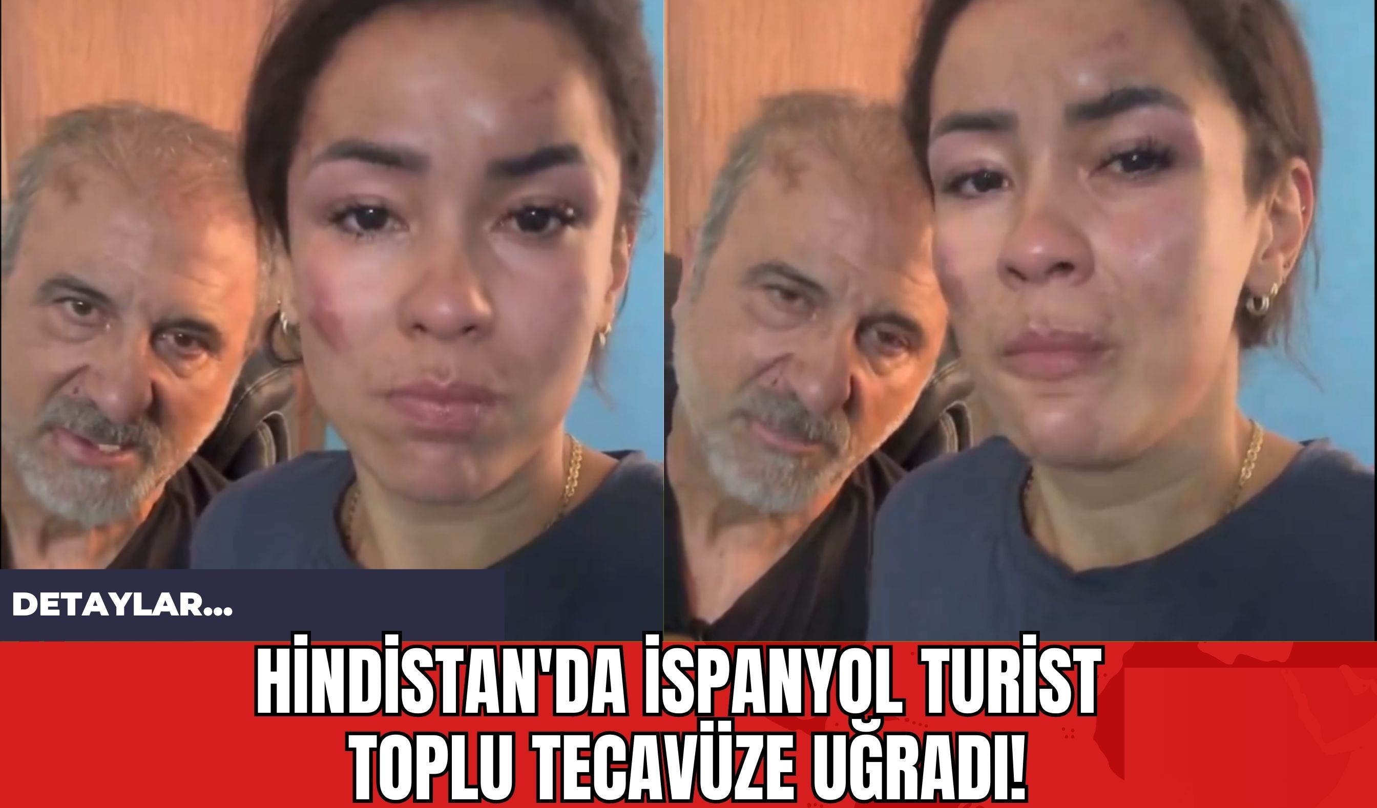 Hindistan'da İspanyol Turist Toplu Tecav*ze Uğradı!