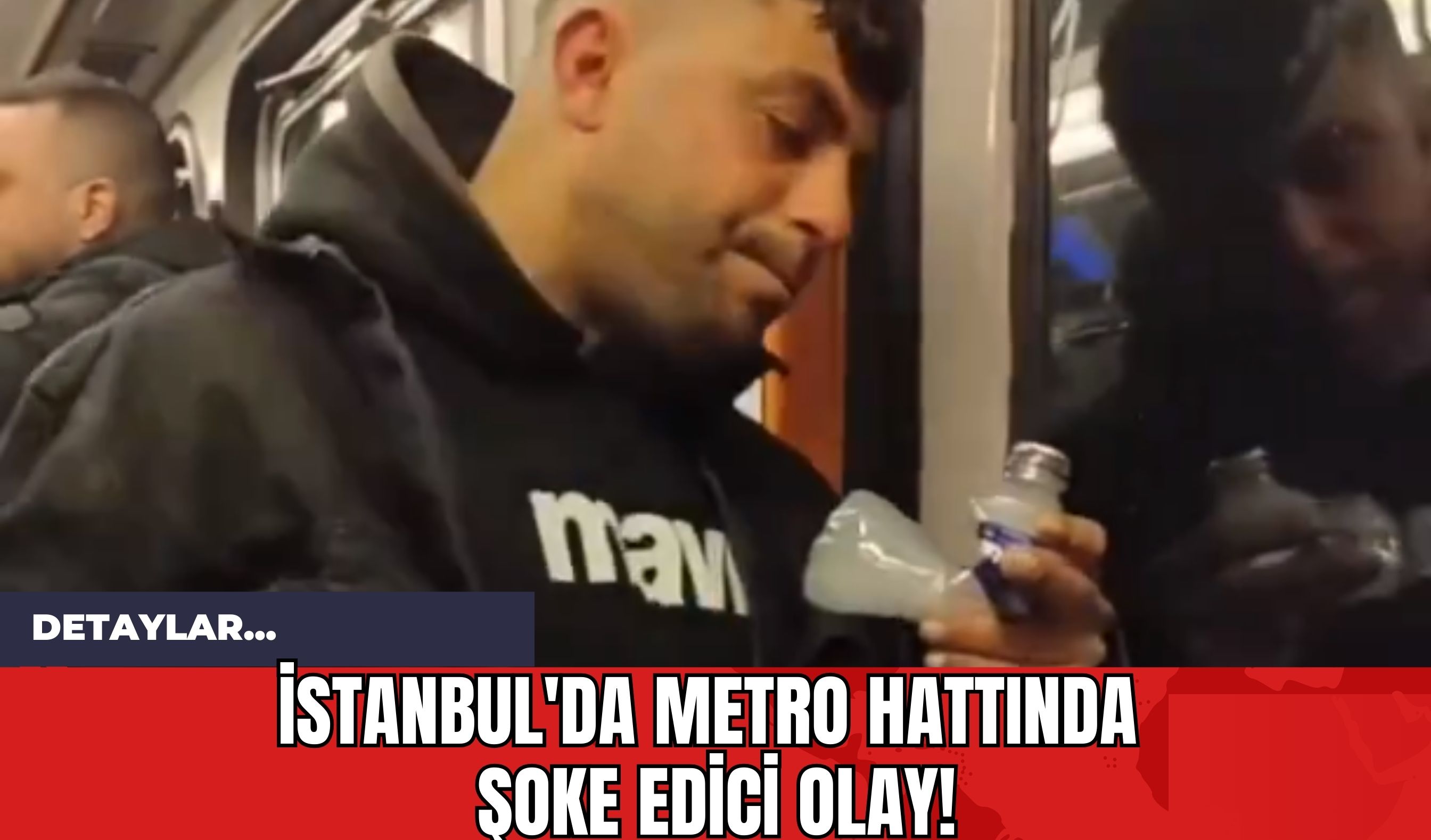 İstanbul'da Metro Hattında Şoke Edici Olay!