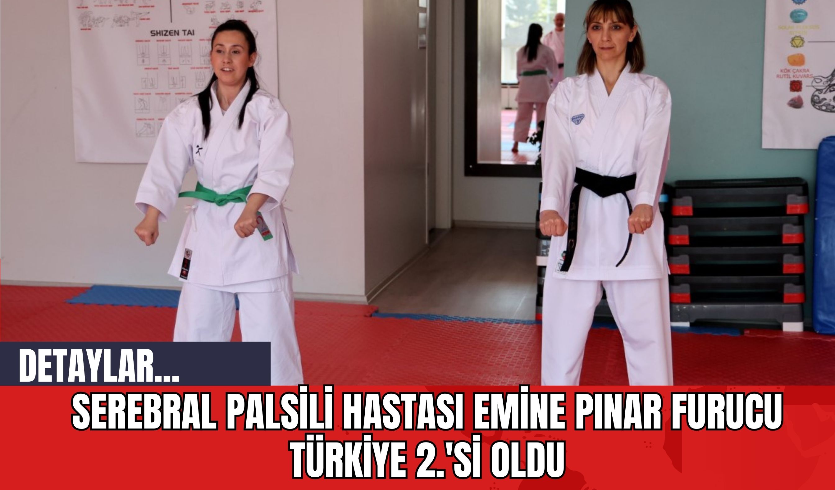 Serebral Palsili Hastası Emine Pınar Furucu Türkiye 2.'si Oldu