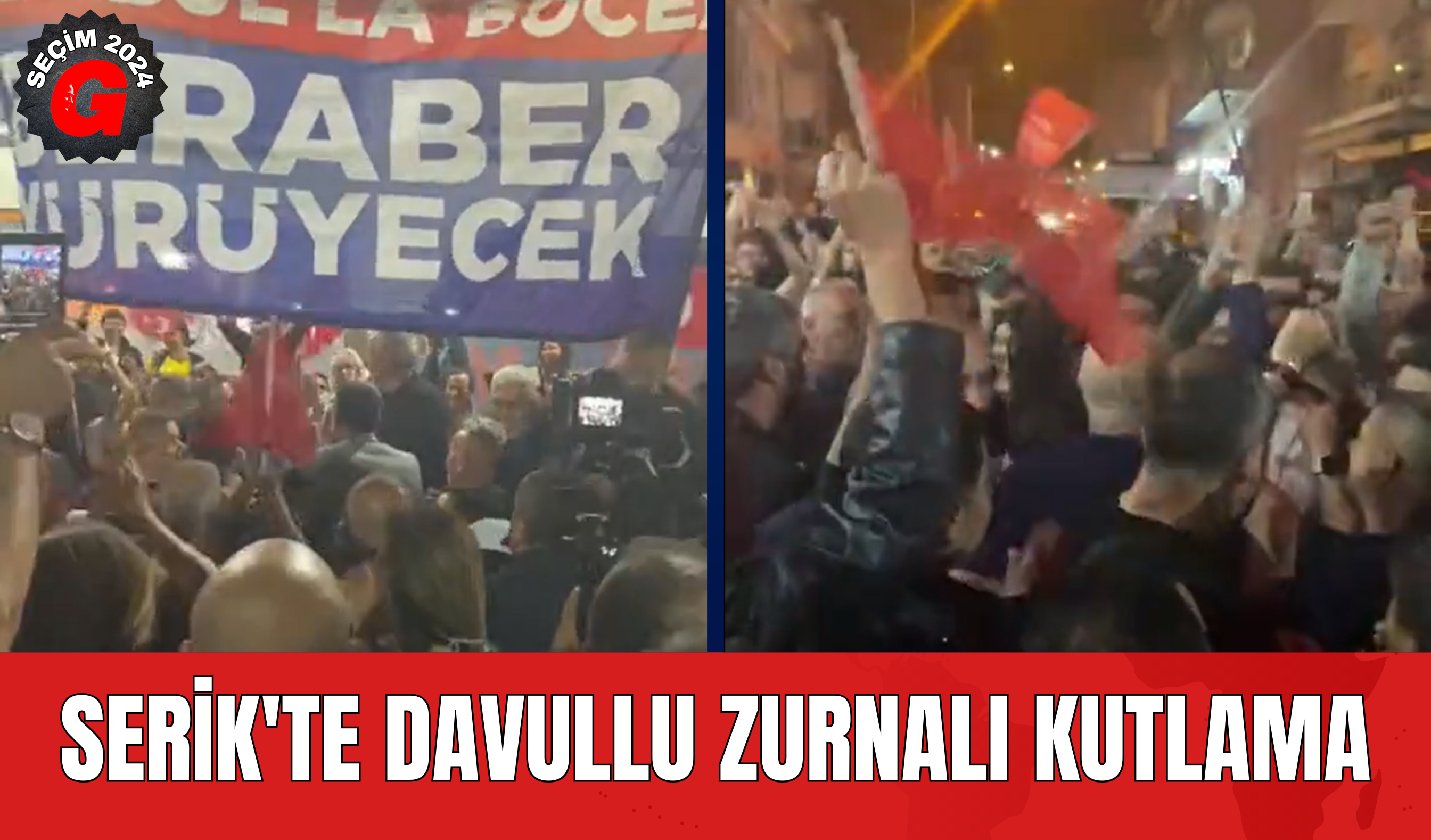 Serik'te Davullu Zurnalı Kutlama