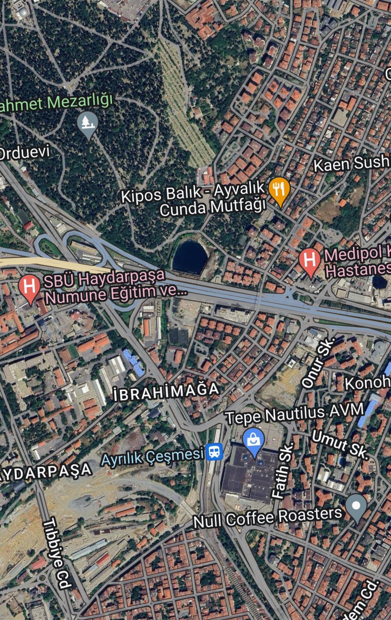 Kadıköy'deki Inşaat Alanı Google Maps'te Göl Olarak Gösterildi (5)